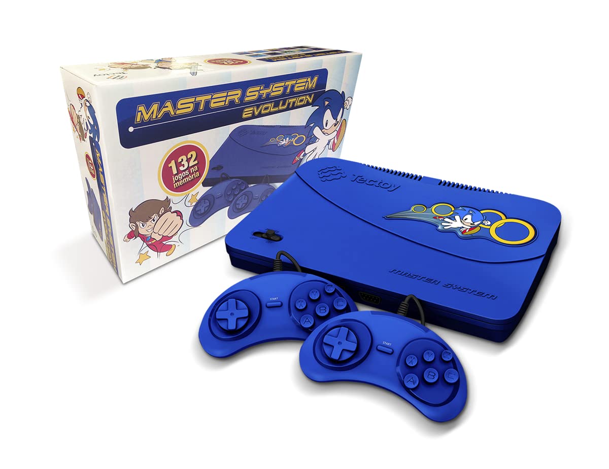 Sega Master System - Azul : Amazon.com.br: Games e Consoles