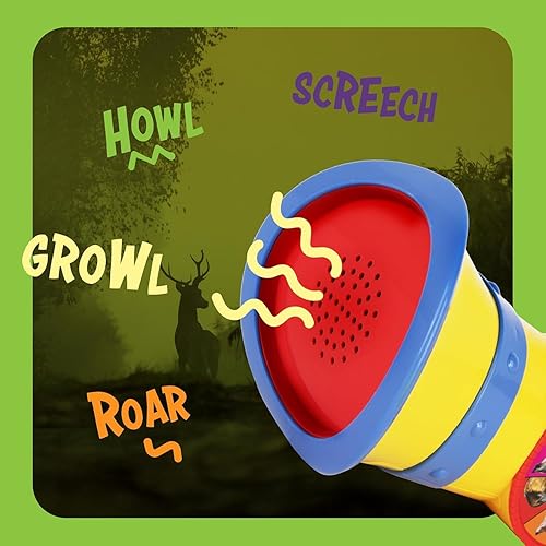 Miniatura 4 de Llamador de animales para niños, juguete al aire libre para niños de 3, 4, 5, 6, 7 años, regalo de cumpleaños con 9 sonidos de animales reales,