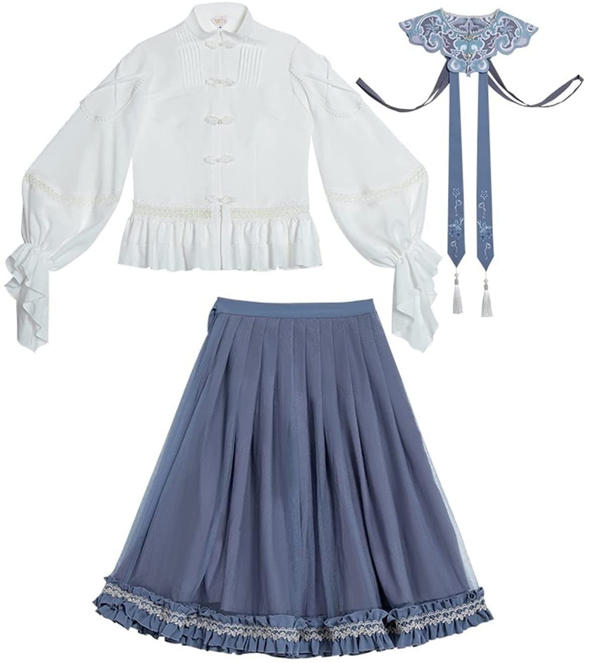 Robe Lolita douce victorienne pour femmes costume de cosplay kawaii XL