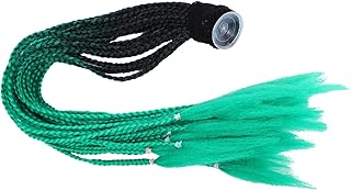 VICASKY Capacete Trançado Acessórios De Capacete Acessório De Capacete Capacete Rabo De Cavalo Decoração De Capacete Peruca De Cabelo Rabo De Cavalo Para Bicicletas Trança Rabo De Cavalo