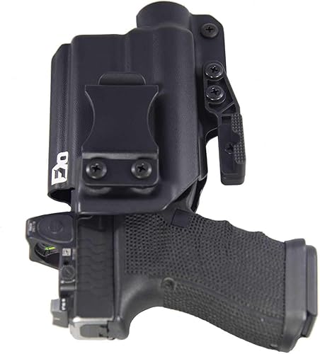 Miniatura 3 de Fierce Defender IWB Kydex - Funda Glock 19 23 32 de corte óptico con TLR1 The Paladin Series, fabricado en Estados Unidos