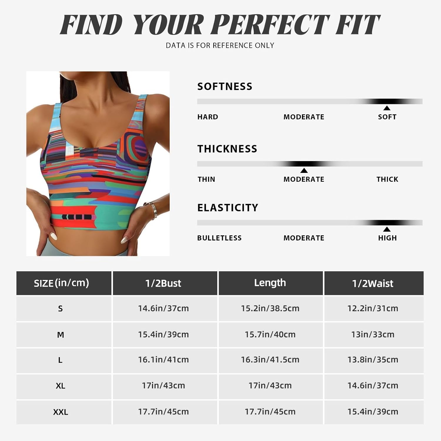 Colorful dystopian Futurism Women's Sports Bras - High Support Workout Tops for Women, Bralettes with Support