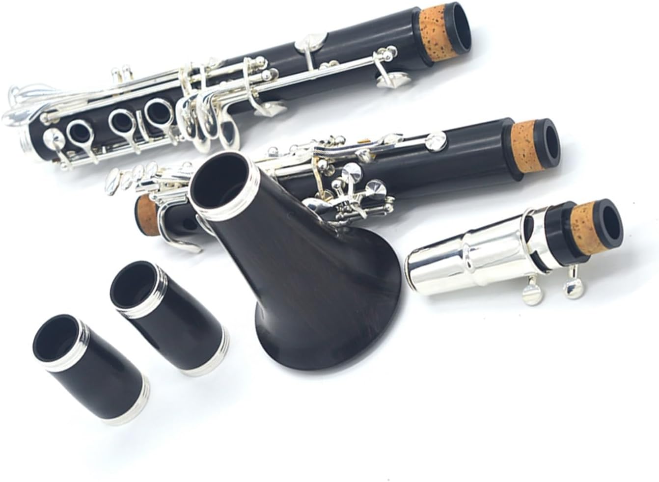 B Flat Ebony Clarinet Instrument Beginner Professional Performance Clarinet Instrument