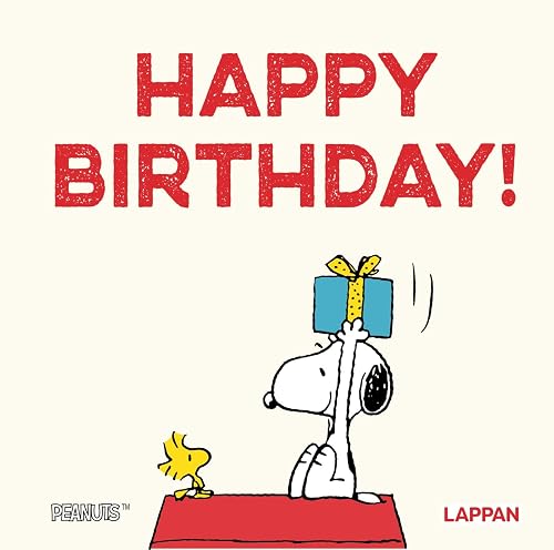 Peanuts Geschenkbuch: Happy Birthday! – Snoopy, Charlie Brown und Co gratulieren