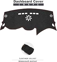 Vista 4 de BORATO Car Dashboard Cover Dashboard Sunshade Protector Mat Carpets，for Chevrolet Cruze 2016-2018 MK2 Accessories