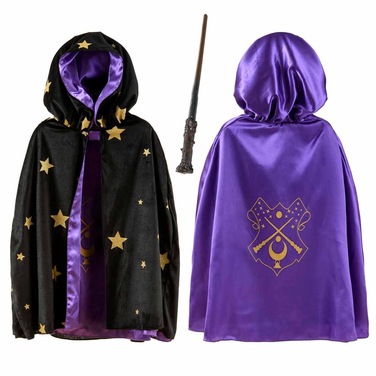 oxybul | Déguisement cape de magicien réversible 3-8 ans 3-8 ans