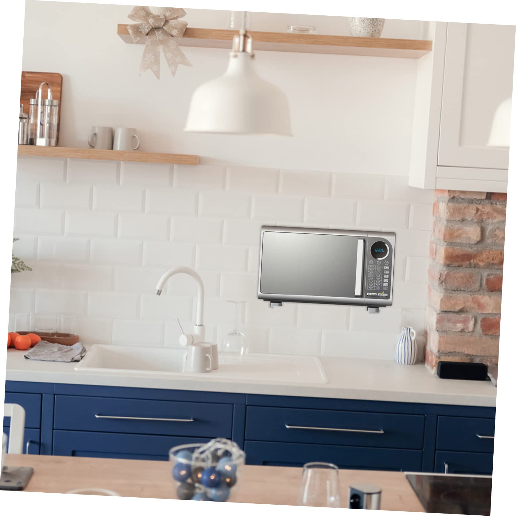 PRETYZOOM Support de Four Cuisine Rétractable en Acier Inoxydable 1 Paire