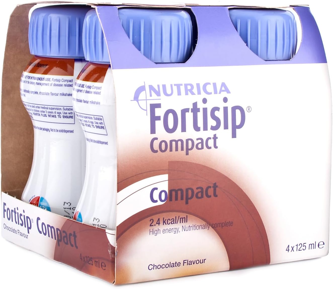 Fortisip Compact Chocolate 125ml x 4