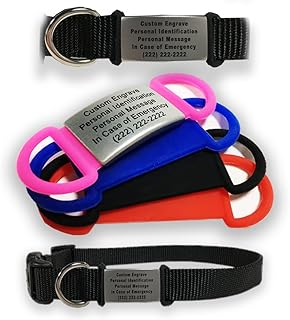 Dog Tags Personalized for Pets - Dog Name Tag - Pet Tag - Dog Collar Personalized - Puppy Name Tag - Silicone Dog Tags - Dog Name Tags Personalized Engraved