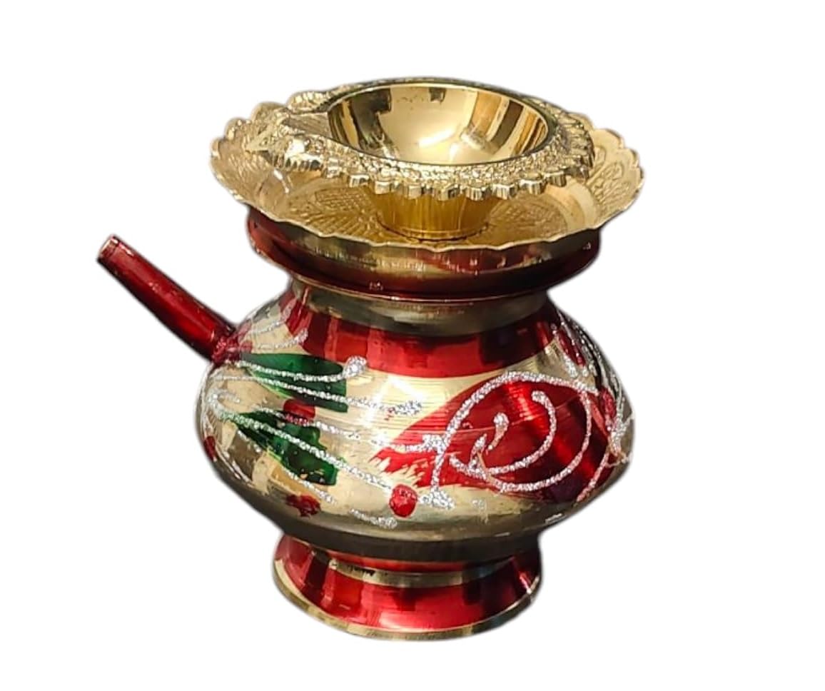 Pot en laiton Lota authentique pour remplacer la déco industrielle par l'artisanat