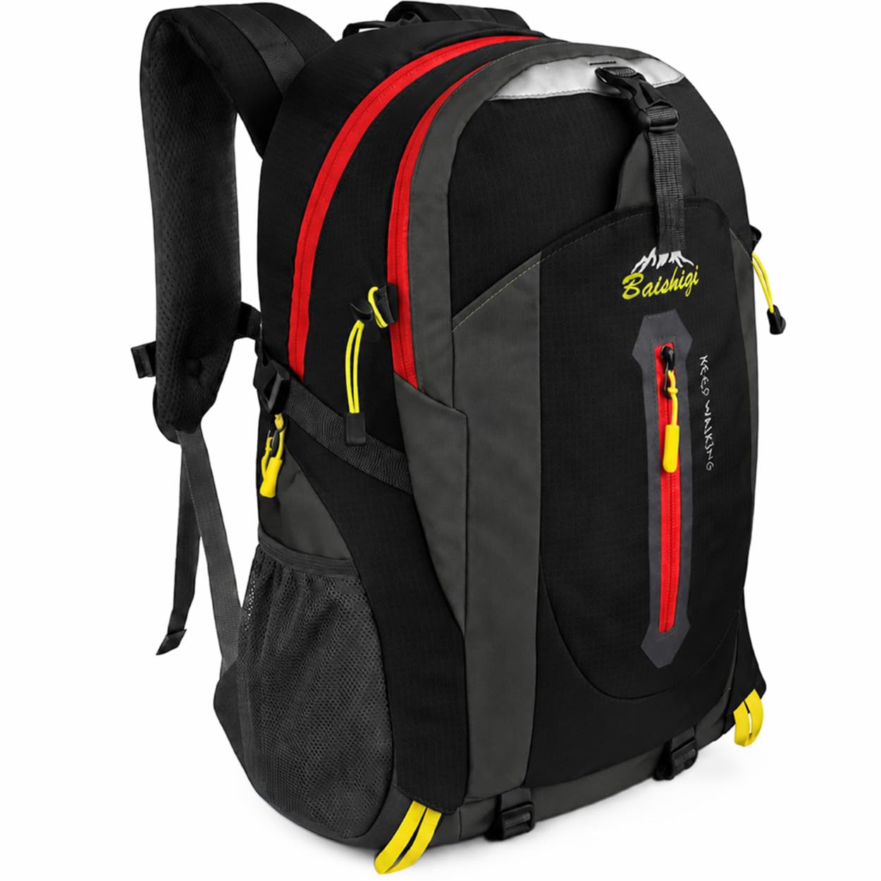 OcioDual Plecak turystyczny 30L Czarny Lekki wodoodporny plecak podróżny Składany plecak survivalowy Damski plecak kempingowy Męskie plecaki trekkingowe górskie Nordic Walking Sport