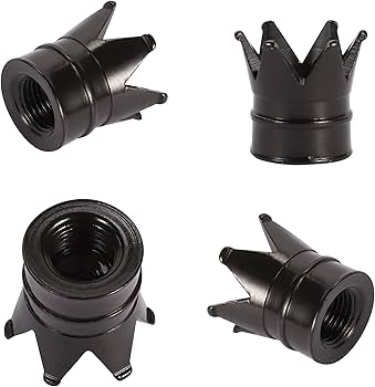 Lot De 4 Bouchons De Valve Universels En Métal Pour Pneus De