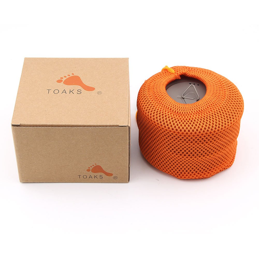 Toaks 700 ml Camping Pot de titane ultraléger 0,3 mm Tasse avec couvercle