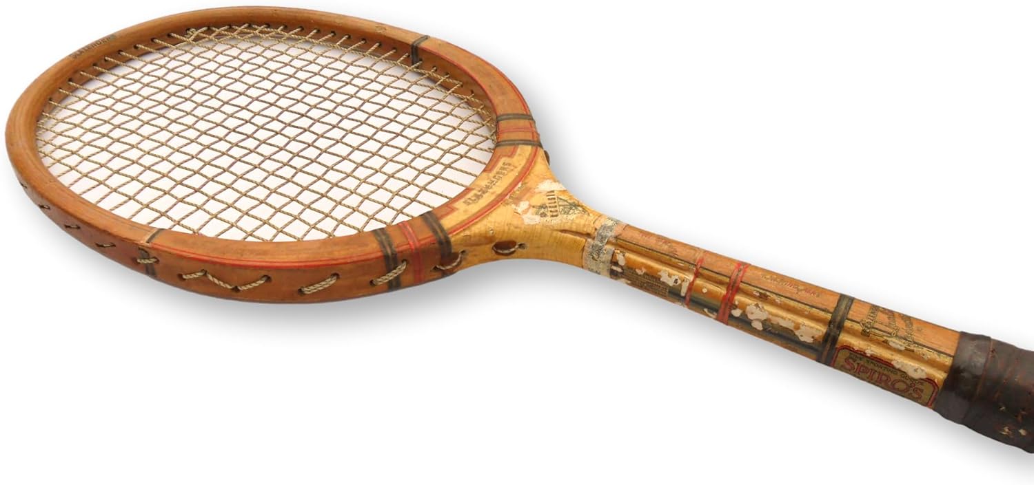 Wooden Tennis Rackets Vintage Old Wooden Tennis Racquets Wood Decor Retro for Tennis Lovers Coach Collectors Players Fans Clubs