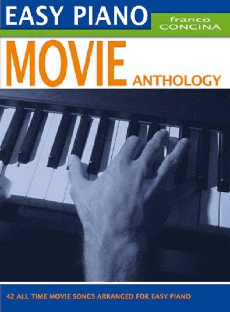 Easy piano movie anthology