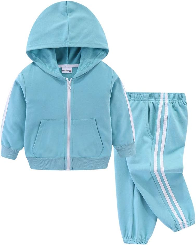 Mud Kingdom Little Boys Jogger Set Long Sleeve Casual Outerwear