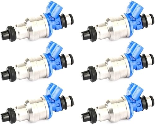 fuel spray nozzle 6X 195500-1970 Fuel Injector fit for Mazda MX3 MX5 MIATA 626 929 MX6 1.6L 2.2L Bico 1955001970 B6S713250 Nozzle New Automobile
