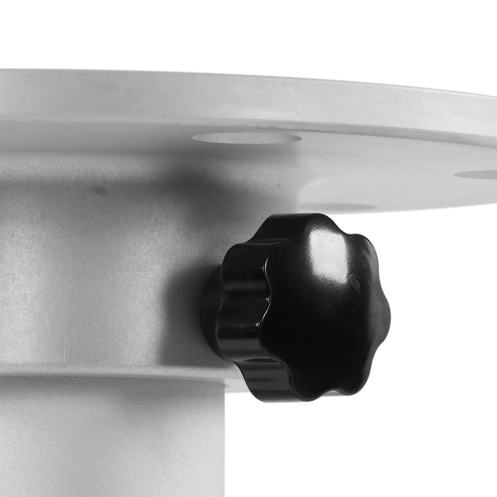 Gamba da tavolo regolabile, supporto da tavolo RV rimovibile argento 445-685 mm per barche per camper per balconi