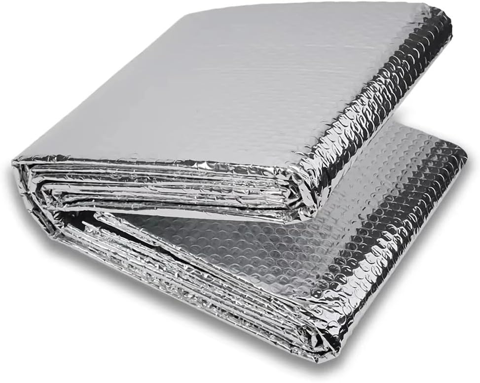 Radiator Heat Reflector Back Foil Reflective Film Pad Wall Thermal Insulation