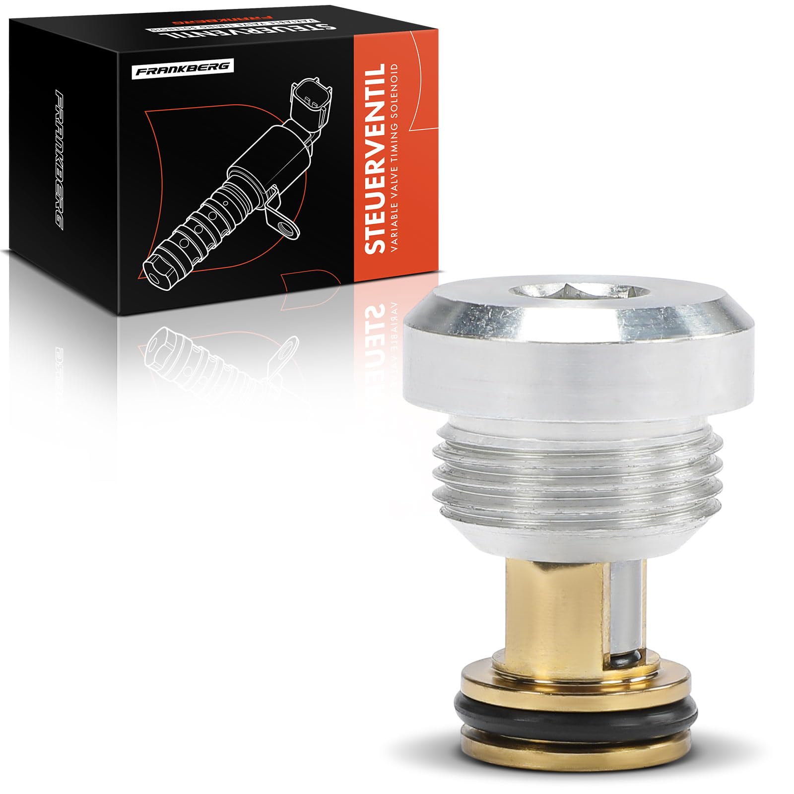Frankberg Steuerventil Nockenwellenversteller Motorblock oben Kompatibel mit P.a.s.s.a.t 3B2 3B3 A4 8D2 8E2 A6 4B2 4B4 T.o.u.a.r.e.g 7L6 7L7 7LA Replace# 059103175F