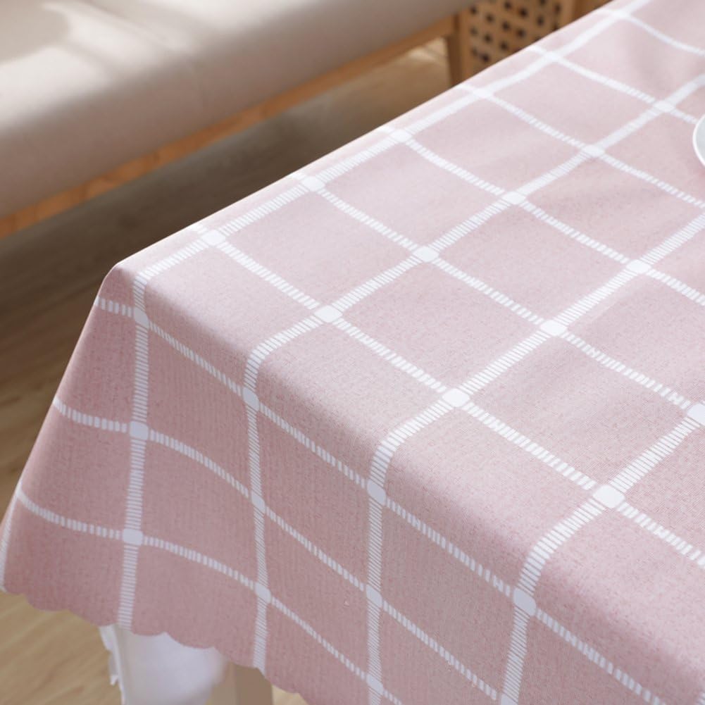 PVC Waterproof Stain resistant Oil proof Anti-scalding Tablecloths