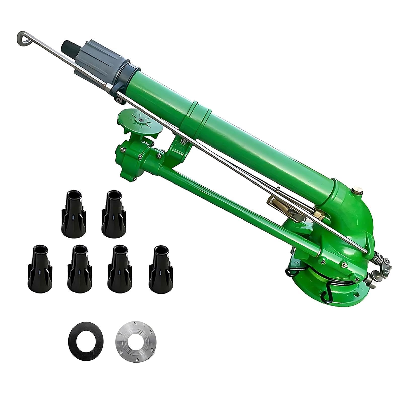 Arroseur Canon 2",Rotation 360°,Buses Interchangeables,Agricole