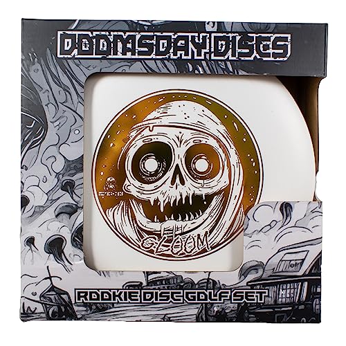 DOOMSDAY DISCS Rookie Disc Golf Set from Putter, 2 Midrange Discs, and Premium Driver - Thumbnail 2