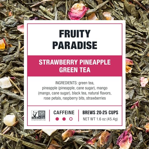 image for Tiesta Tea - Fruity Paradise | Loose Leaf | Strawberry Pineapple Green