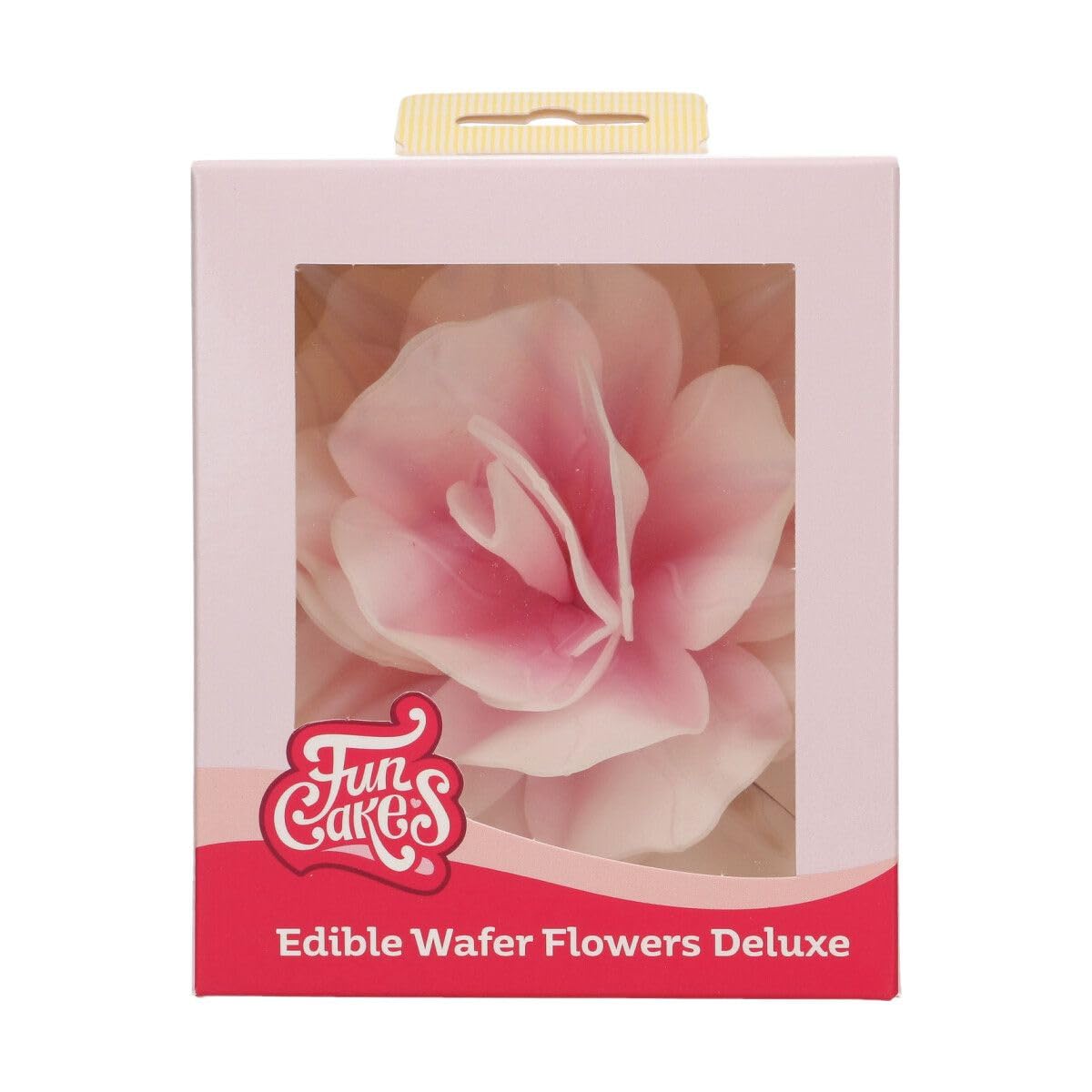 Pink Ombre Large Rose Pastella Deluxe Wafer Flower