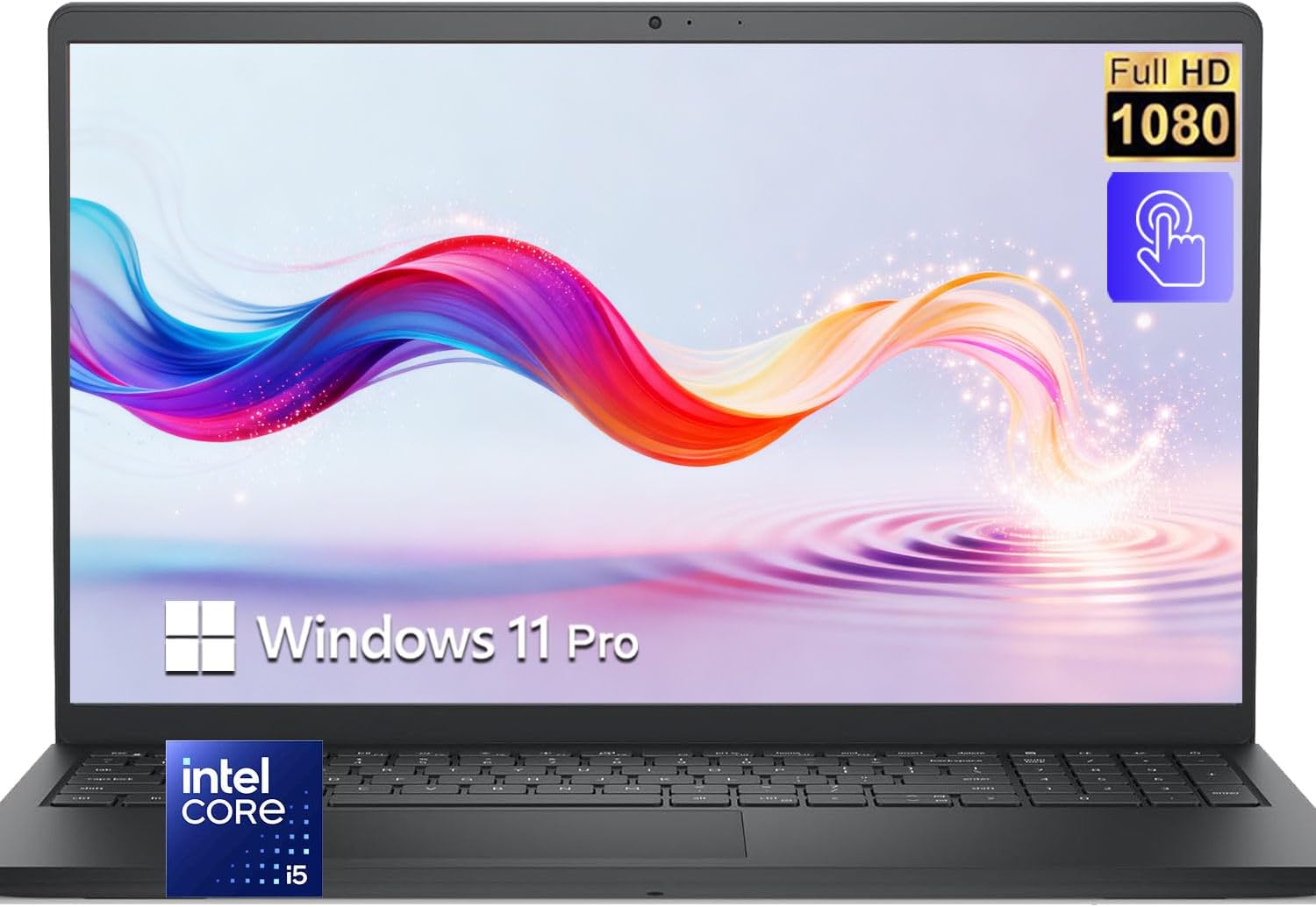 Dell Inspiron Laptop | 15.6" FHD Touchscreen | Intel 10-Core i5-1334U (Beat i7-1250U) | 16GB RAM | 1.5TB Storage (1TB PCIe SSD + 512GB Portable Drive) | Windows 11 Pro | WOWPC 3-in-1 Bundle