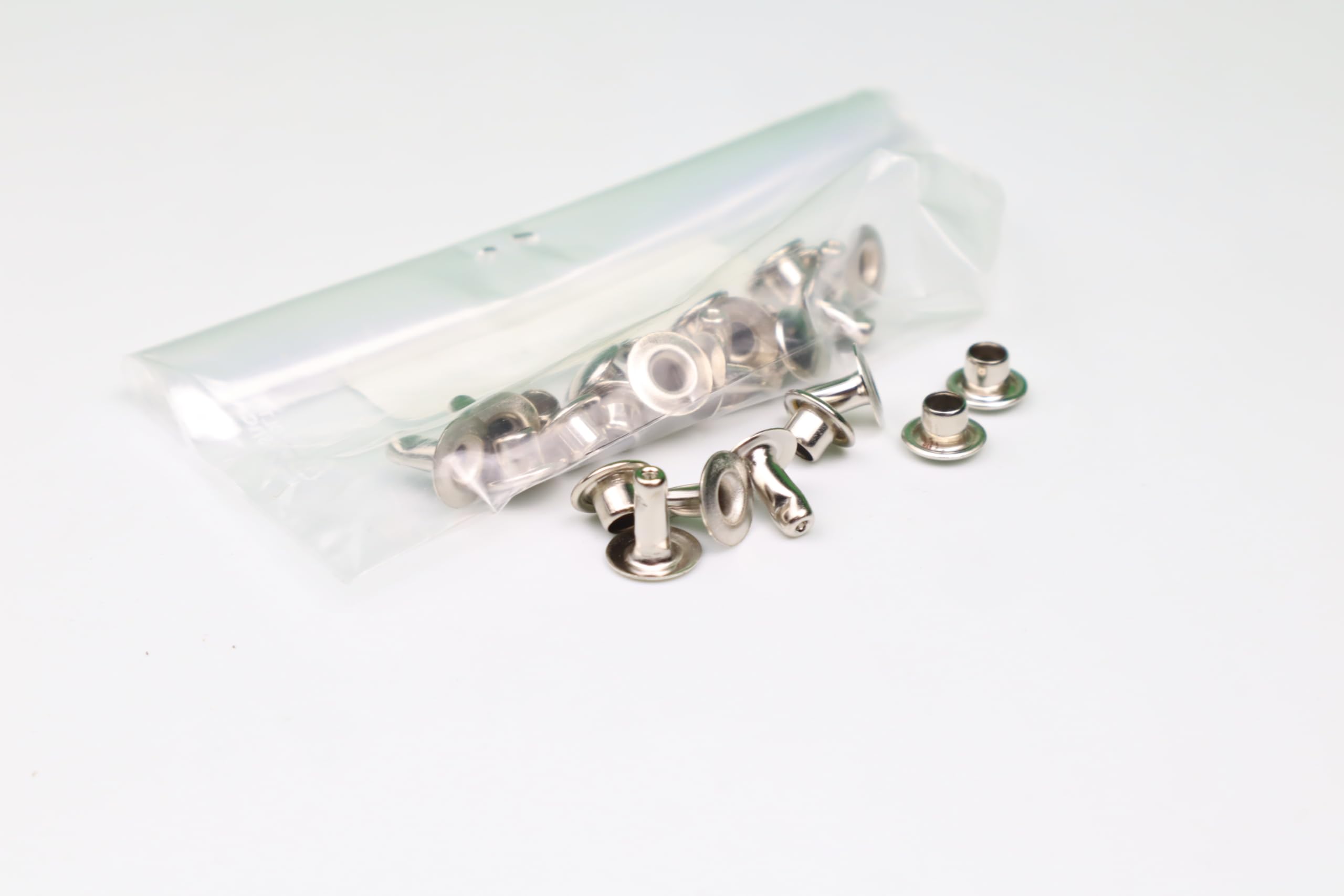 AWITALIA 20 Coppie Rivetti Metallici per Corsoio Zanzariera, Spessore 3mm Set Ricambio