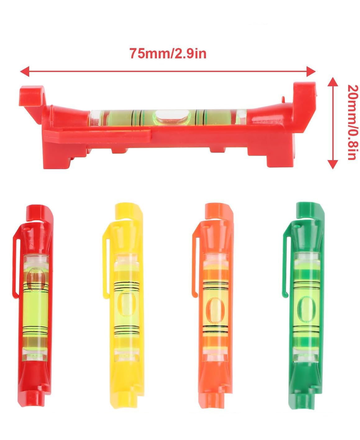 Bauschnur Maurerschnur Set 50m (1,7mm) - Richtschnur inkl. Schnurspanner Schnurwasserwaage 20cm verzinkt 3,5mm Erdnägel