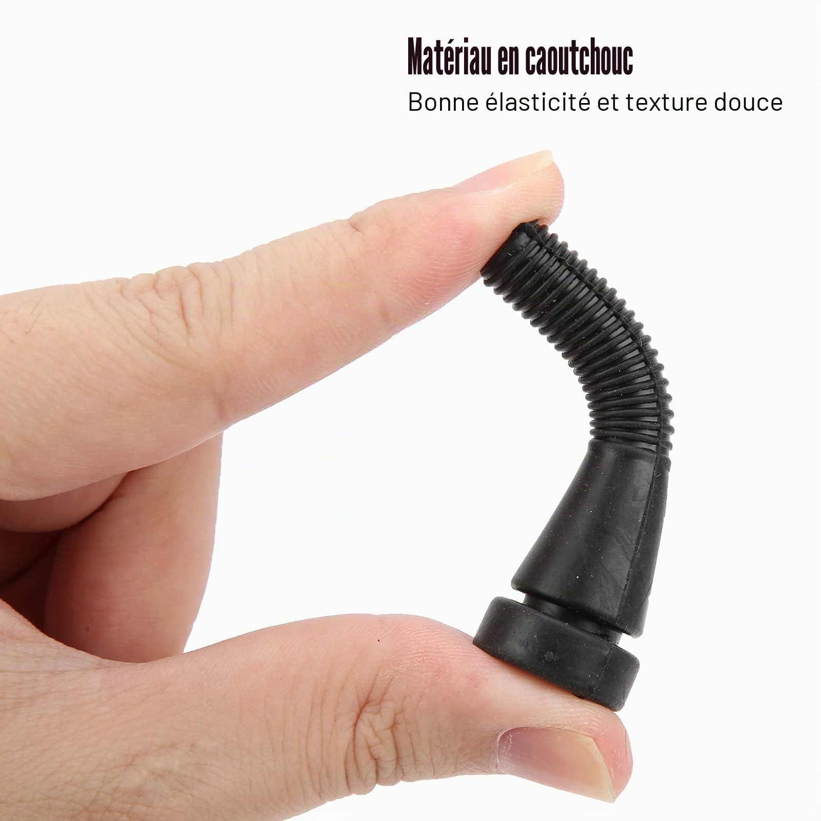 Plumeuse de Poulet, 50 pcs Doigts Doux Plumeuse pour Oie pour Canard pour Plumer la Caille(Le Noir)