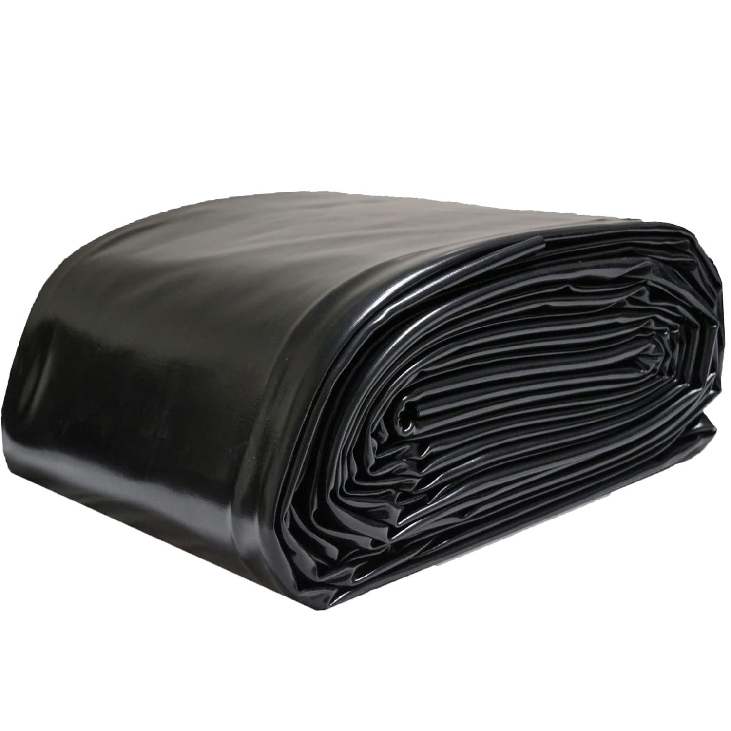 Flexible, wasserdichte Teichfolie, 4 x 4 m, ideal für Fischteiche, Bachläufe, Springbrunnen und Wassergärten, langlebige Teichfolie, mehrere