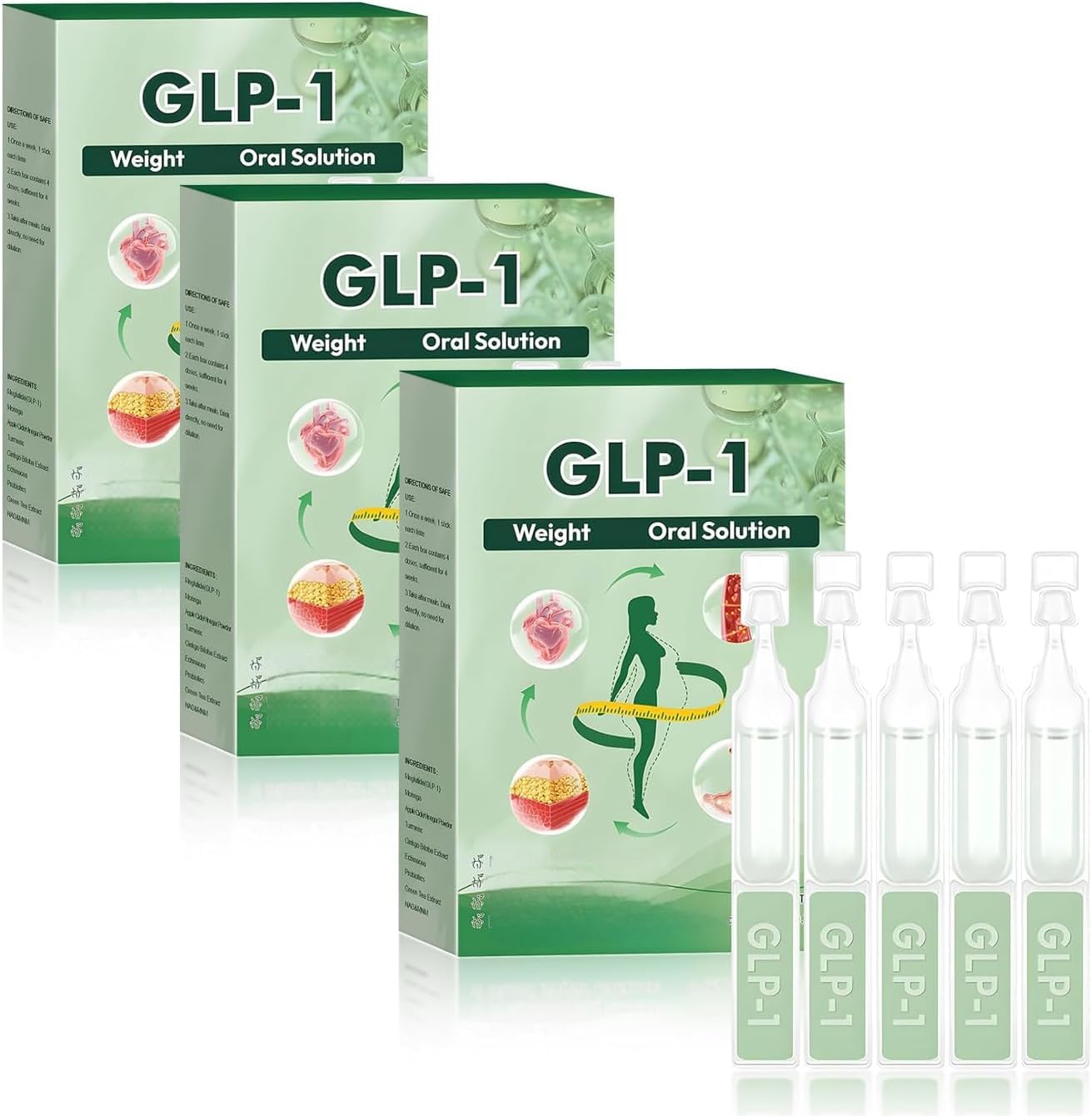 stdei glp-1 oral solution reviews and complaints STDEI GLP-1 Oral Solution, GLP1 Weight Loss Drops, Advanced GLP-1 Drops, GLP -1 Liquid, GLP-1 Peptide Complex Serum, Natural Plant Extract Relieve Skin  Burden, for Men & Women (3Box * 5 Servings) :