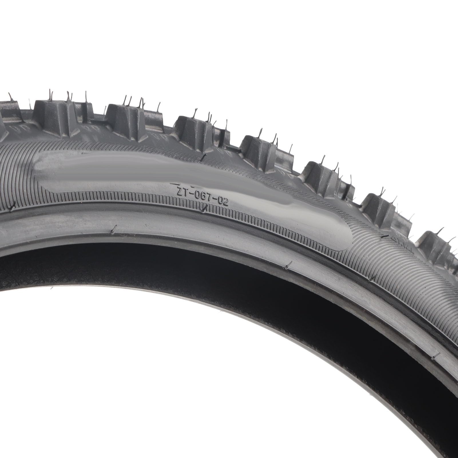 Dioche Kit de Cámara de Aire y Neumático de Goma de 70/100-17 Pulgadas para Bicicleta Pit Pro Trail y MX Enduro
