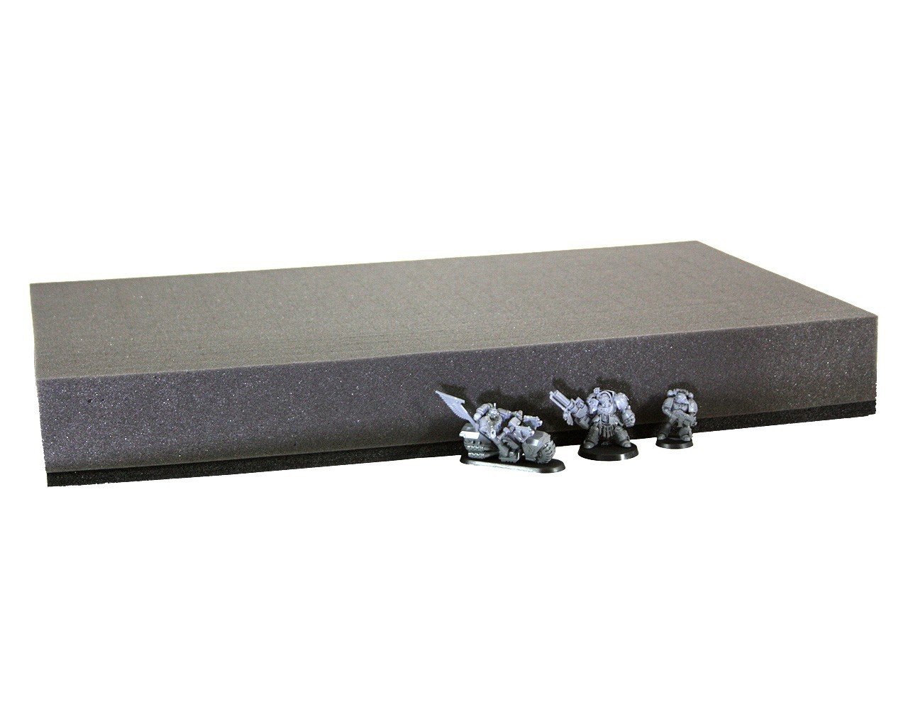 Feldherr Half-Size Rasterschaum-Einlage 60 Mm – Selbstklebend, 14x14 Mm Raster, Für Miniaturen & Werkzeug