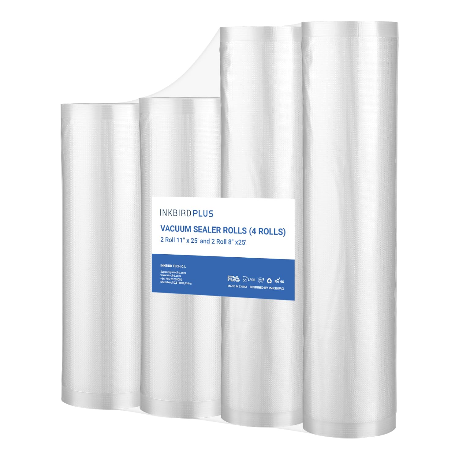 AmazonBasics Basics 28 cm x 500 cm, 2 Rollen für Vakuumierer ab 8,99