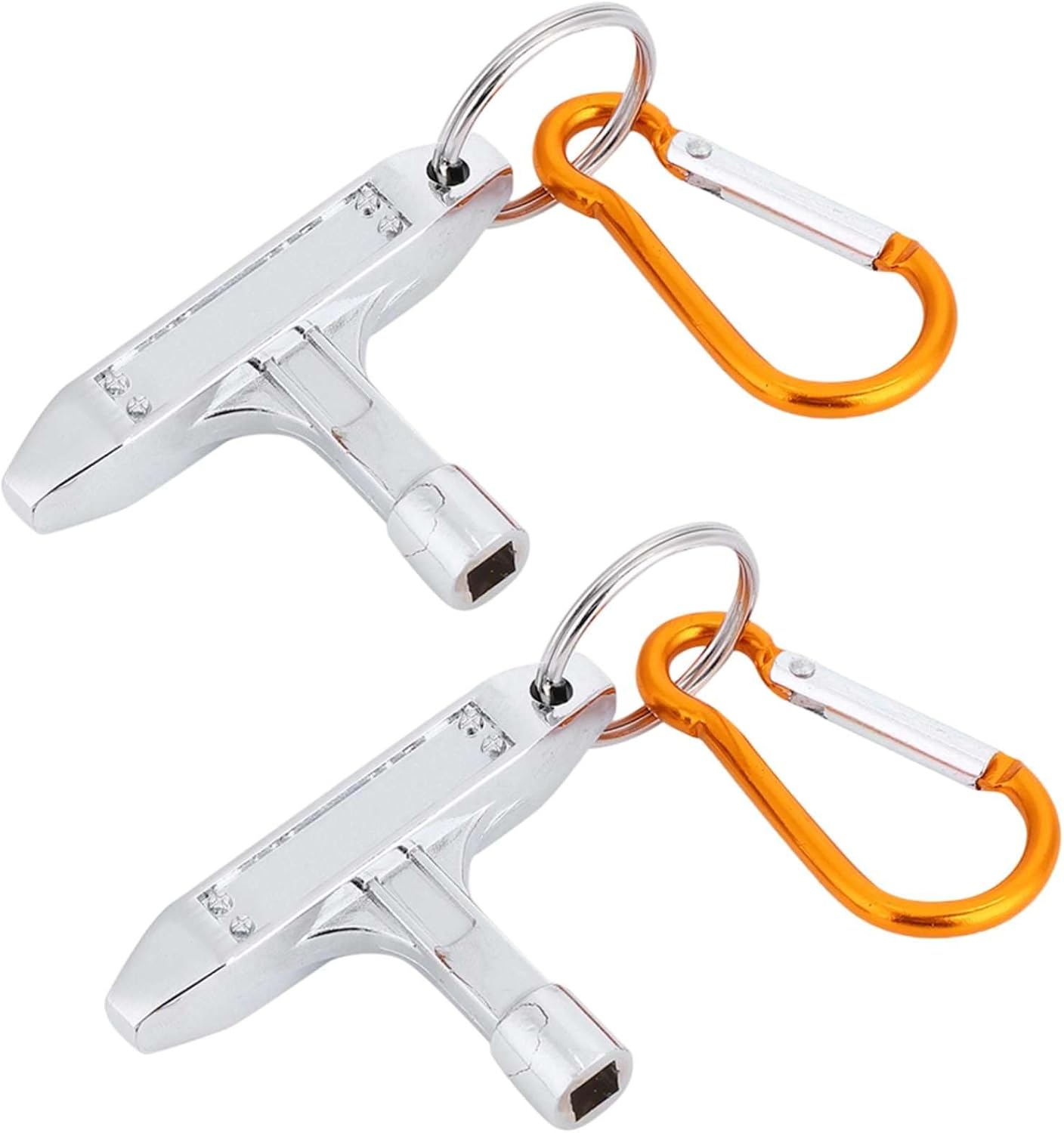 Drum Keys, Drum Tuning Key Universal Drum Key Tuner Universal Drum Key Set Tuning Wrench Kit Universal Tool Multi Tool Keychain with Carabiner Musical Instrument Accessory for Drum
