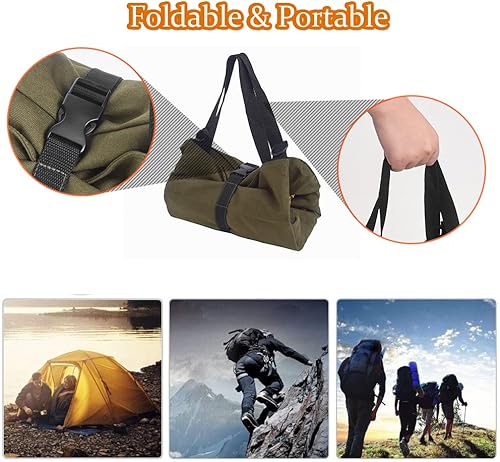 Miniatura 4 de Bolsa de almacenamiento de rollo de herramientas multiusos, bolsa de rollo de herramientas, funda de transporte portátil, diseño de bolsillo de gran