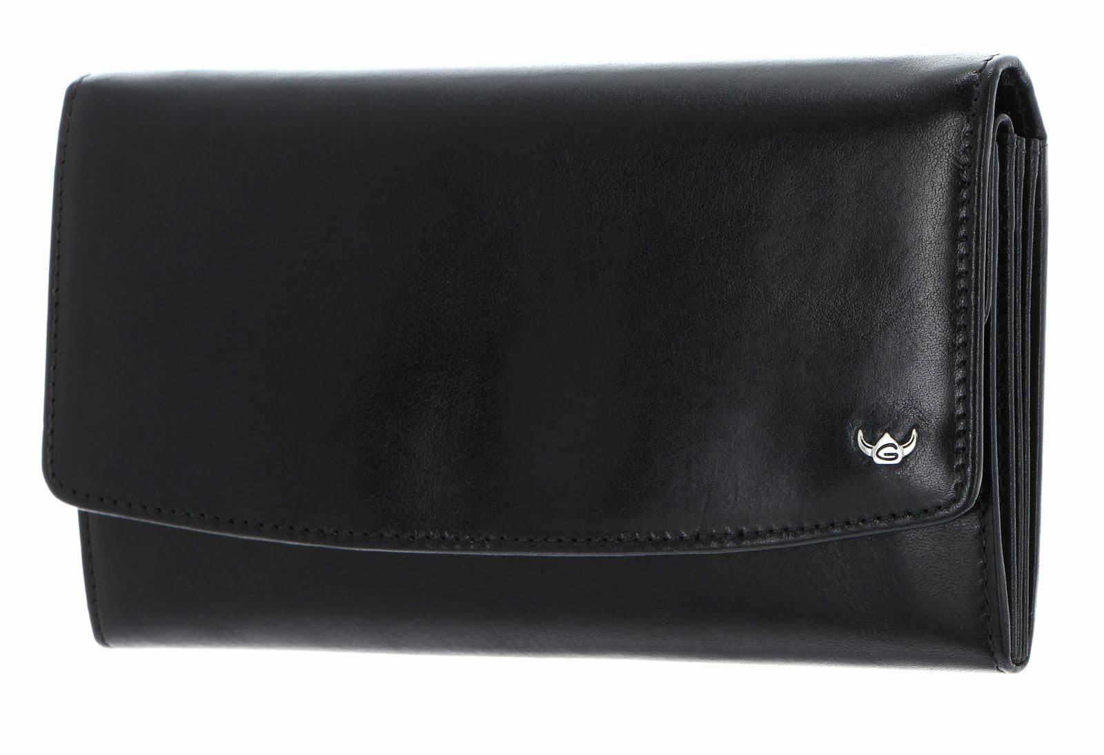 Golden Head Leder Geldbörse Colorado RFID Protect Damenbörse 2823 Schwarz