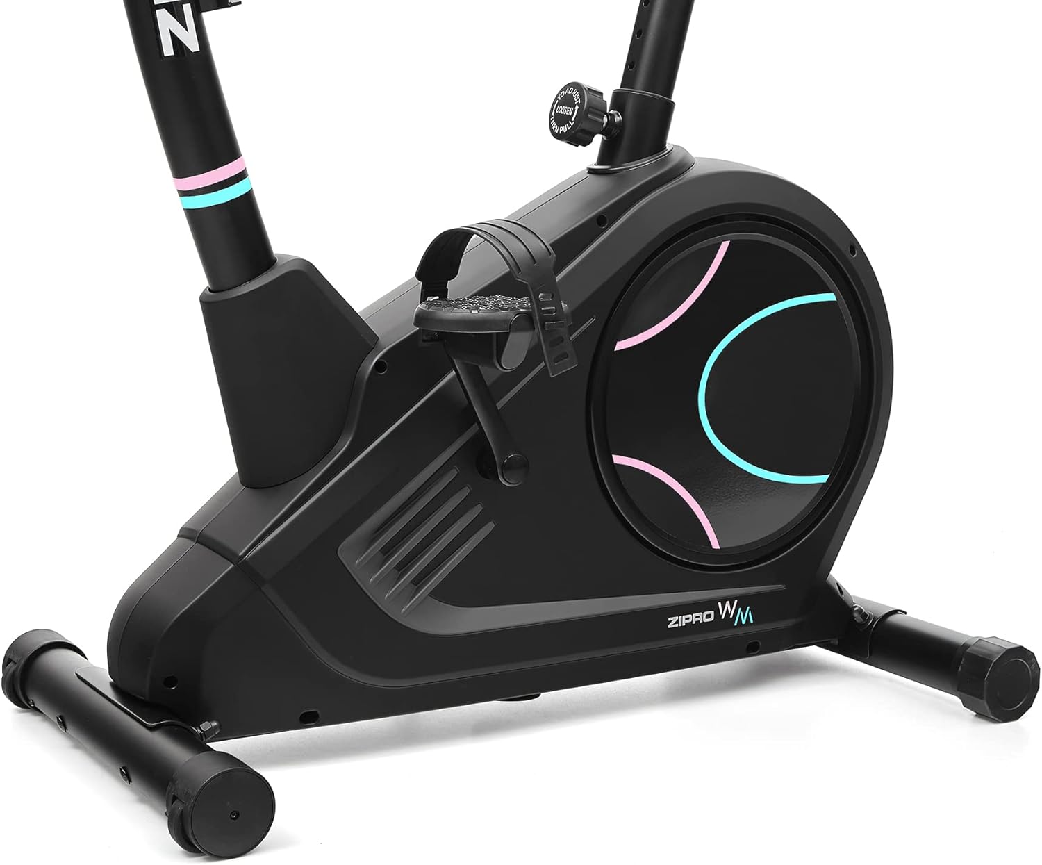 Power connection port on the fitness bike