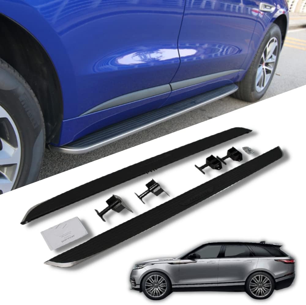 Side Steps Fit for Range Rover Velar 2017 2018 2019 2020 2021 2022 2023 Running Board Nerf Bar
