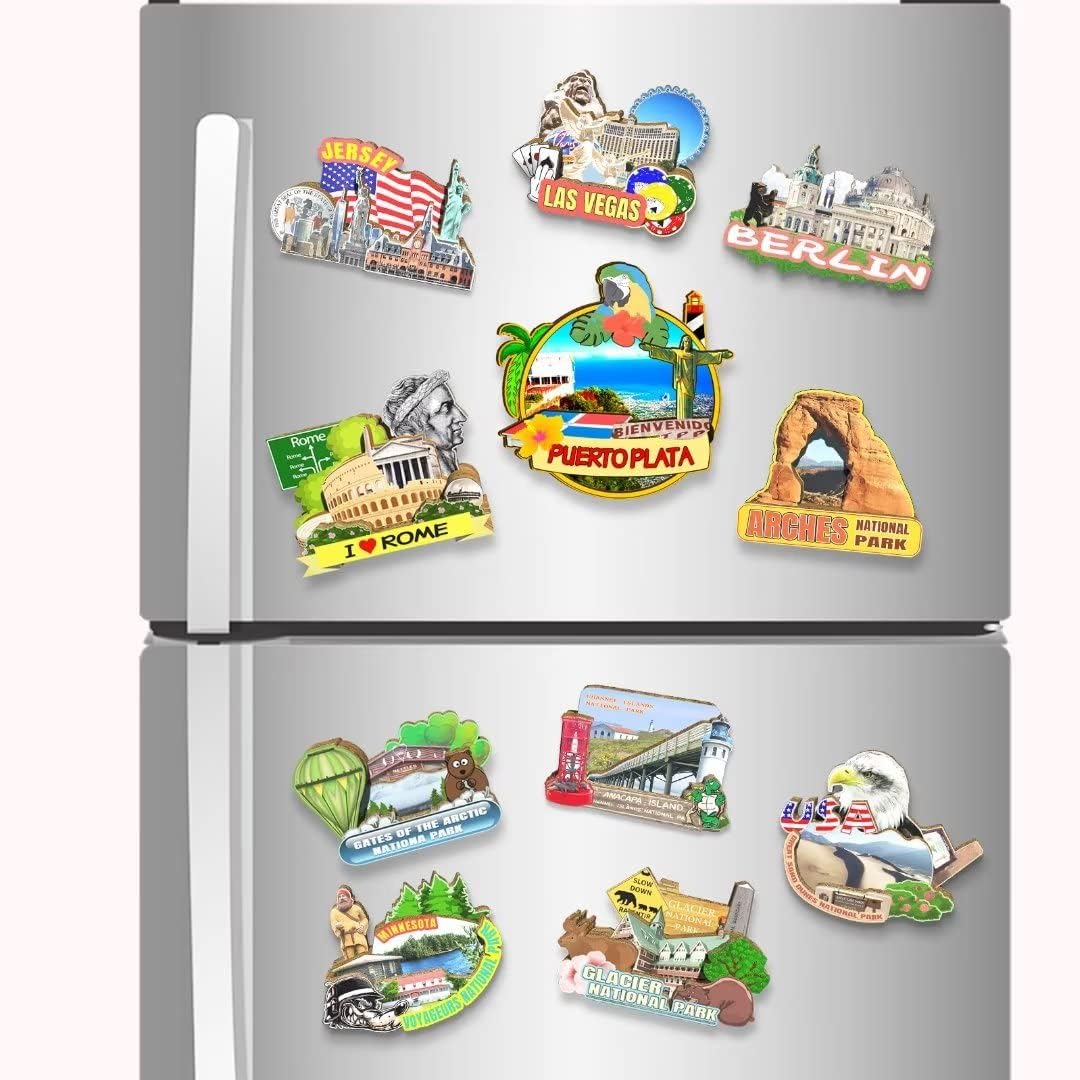 Puerto Plata Dominican Republic Magnet Fridge Magnet Wooden 3D Landmarks Travel Collectible Souvenirs Decoration Handmade-2 image 4
