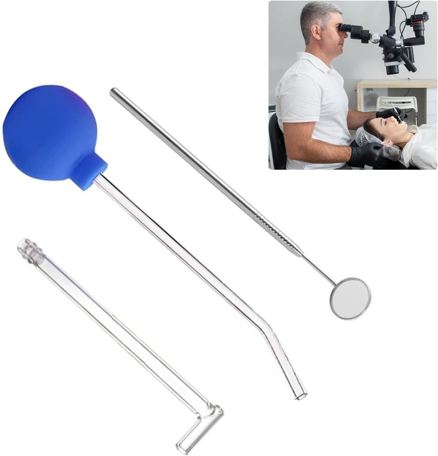 Tonsil Stone Remover Tool Kit Tonsil Stone Remove Tonsil Stone Removal with Cleaning Ball Easy to Clean Portable Perfect for Oral Hygiene Halitosis Treatment Tonsilitis