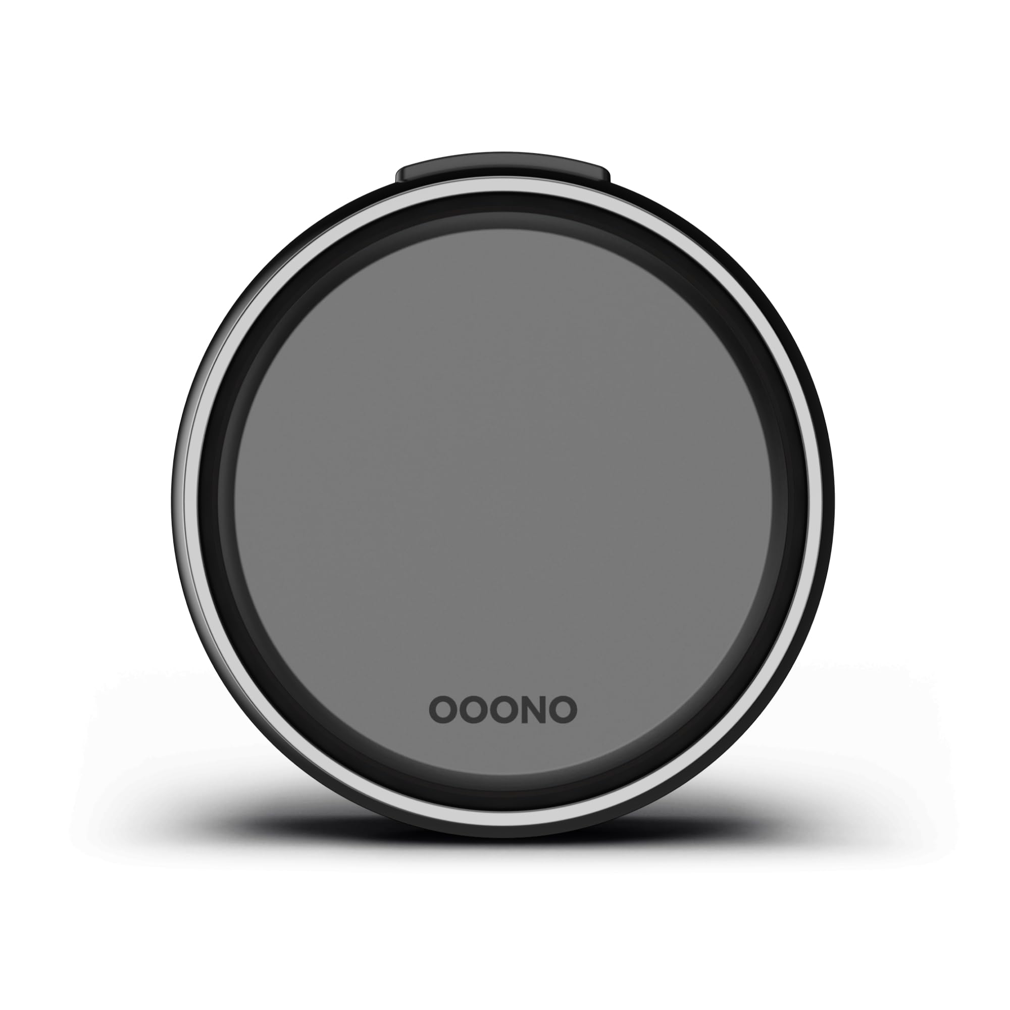 OOONO Co-Driver NO2 Plus Aluminium – Optimierter Co-Driver fürs Auto Warnt vor Tempo-Kontrollen und Gefahrenstellen – Wiederaufladbar – LED-Anzeige – CarPlay & Android Auto kompatibel