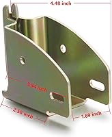 Vista 2 de LCGP 10 paquetes de accesorios de enchufe de viga de madera E, soportes de viga de madera, accesorios de riel E, soporte de madera de almacenamiento