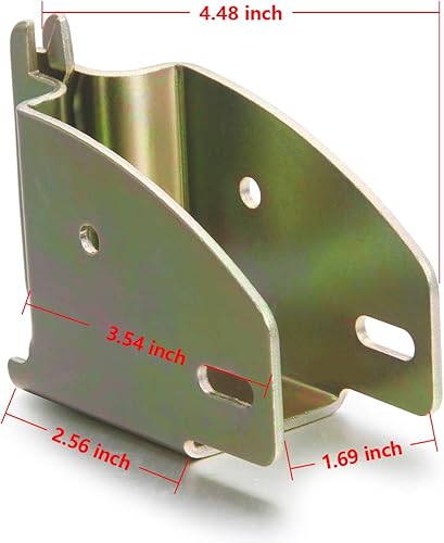 Miniatura 2 de LCGP 10 paquetes de accesorios de enchufe de viga de madera E, soportes de viga de madera, accesorios de riel E, soporte de madera de almacenamiento