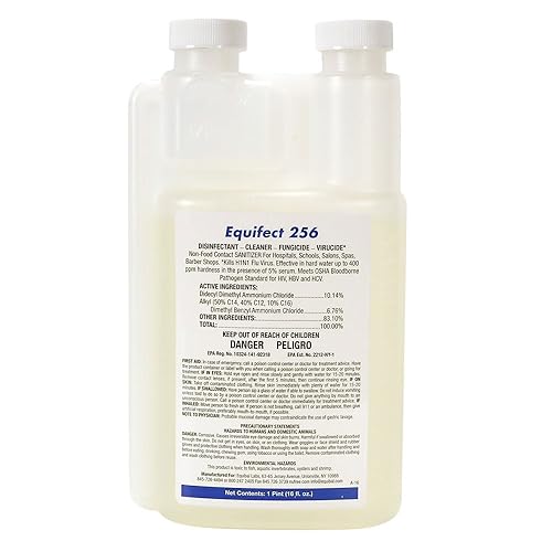 256 Desinfectante de grado hospitalario registrado por la EPA
