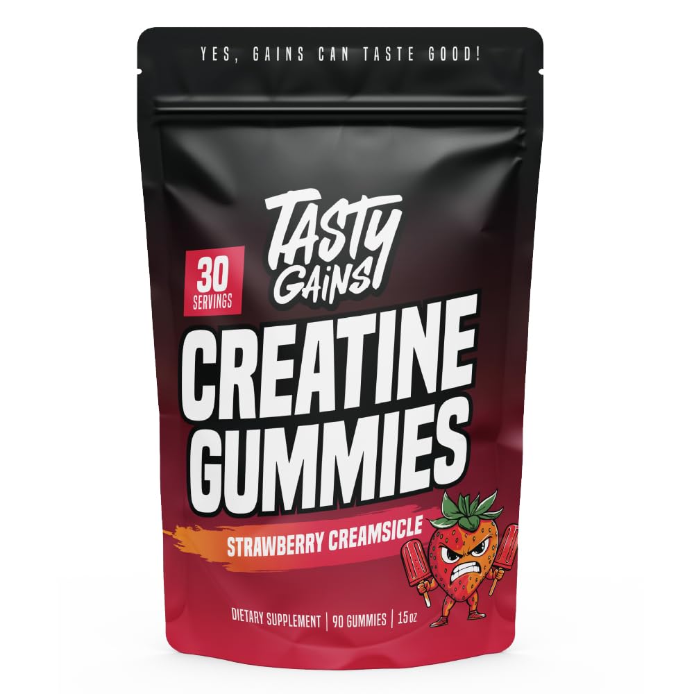 Locker.Ink | Get Ready for 2026 with These Creatine Gummies TASTY GAINS Creatine Gummies